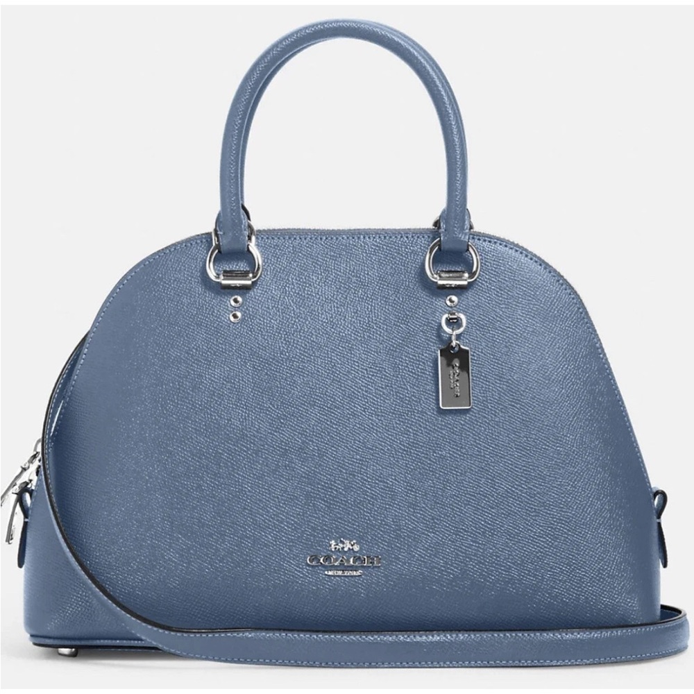 Coach Elegant Blue Satchel